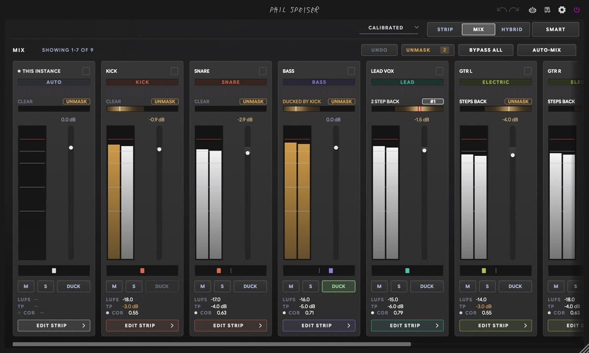 PRESS M. YOUR SESSION IS A MIXER.